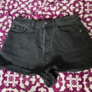 PacSun Charcoal Jean Shorts